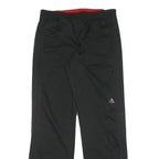 ADIDAS Mens Joggers Black Polyester Blend Regular Straight M W32 L32 Casual