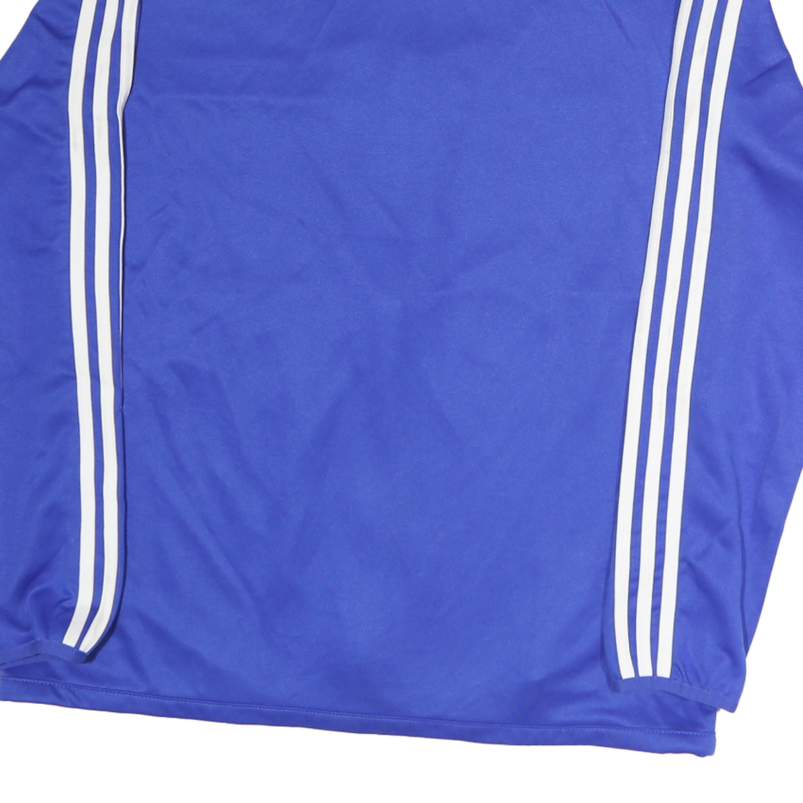 ADIDAS Mens Blue Black Zip Jacket Polyester M Athletic Sportswear