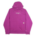 CARHARTT Womens Purple Hoodie XL Cotton Comfortable Casual Sweatshirt