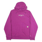 CARHARTT Womens Purple Hoodie XL Cotton Comfortable Casual Sweatshirt