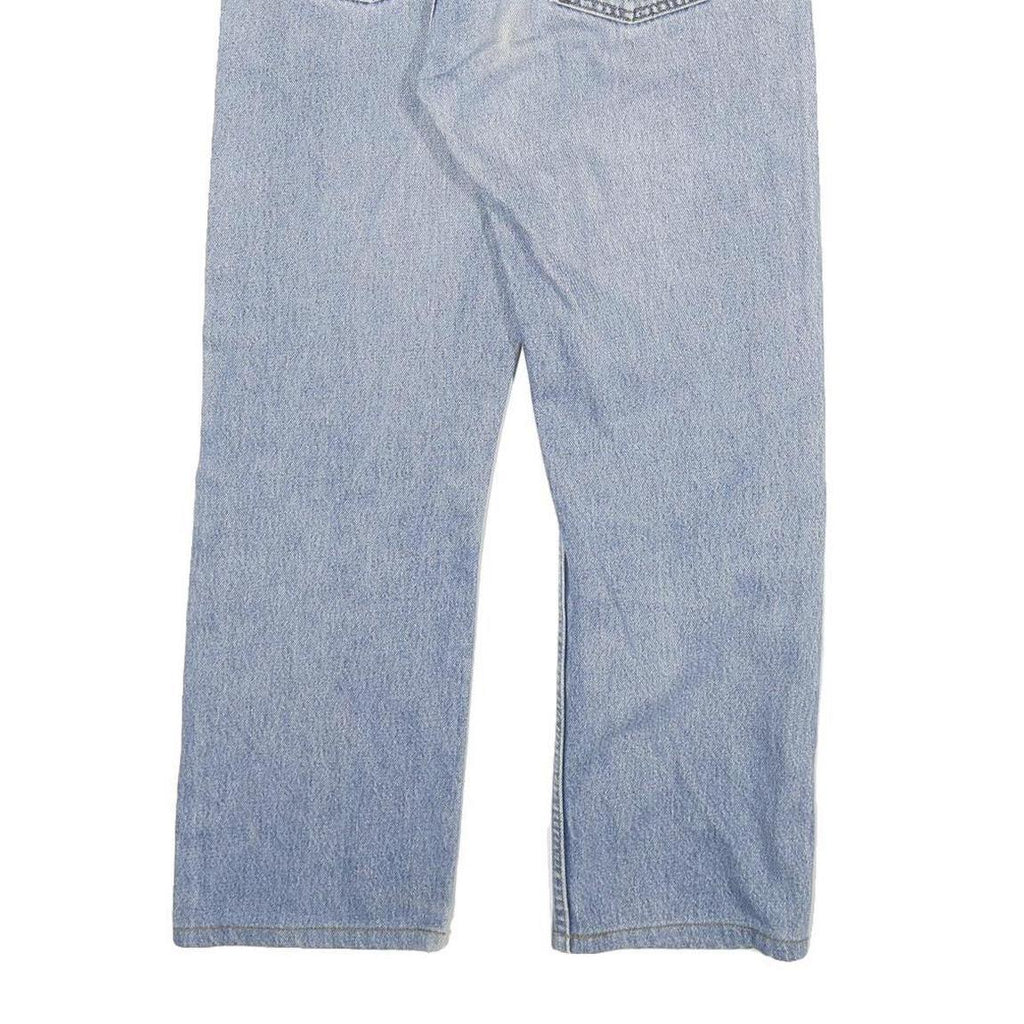 LEVI'S 501 Mens Jeans Blue Regular Straight Denim Light W28 L26 Classic Button