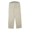 LEE COOPER Mens Cotton Blend Beige Regular Fit Straight Trousers W32 L31 Casual