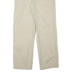 LEE COOPER Mens Cotton Blend Beige Regular Fit Straight Trousers W32 L31 Casual