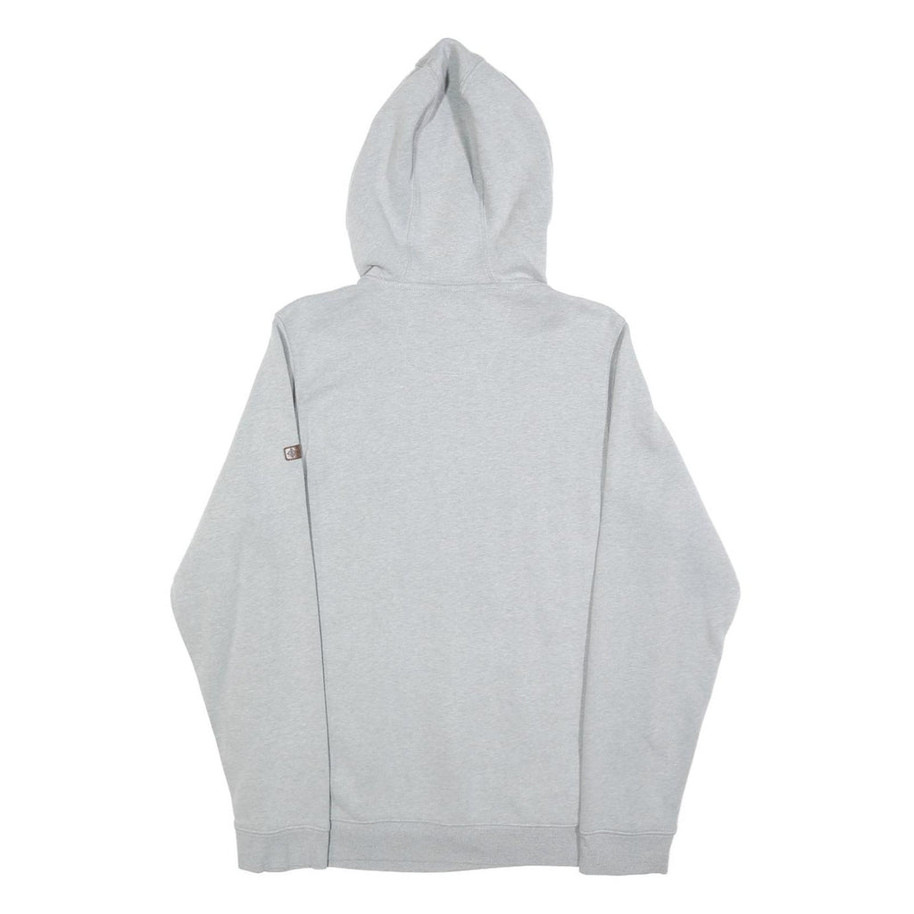 COLUMBIA Mens Grey Hoodie S Cotton Blend Pullover Casual Lightweight