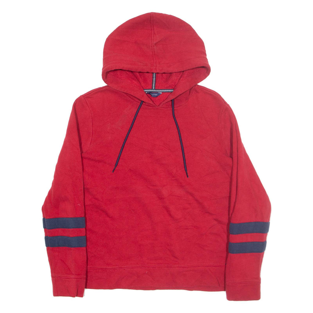NAUTICA Mens Red Hoodie M