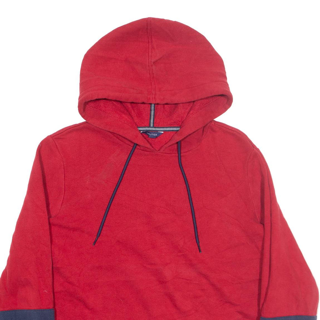 NAUTICA Mens Red Hoodie M