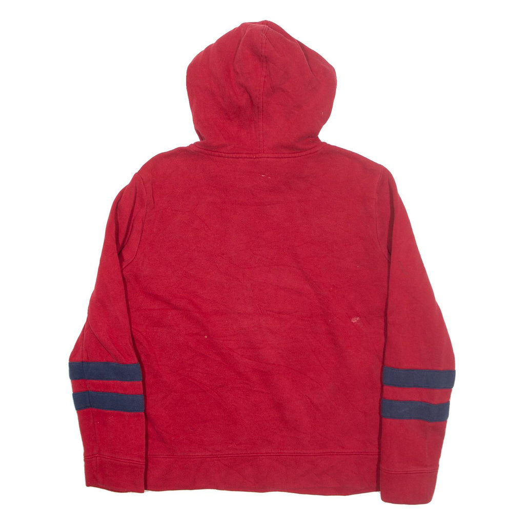 NAUTICA Mens Red Hoodie M