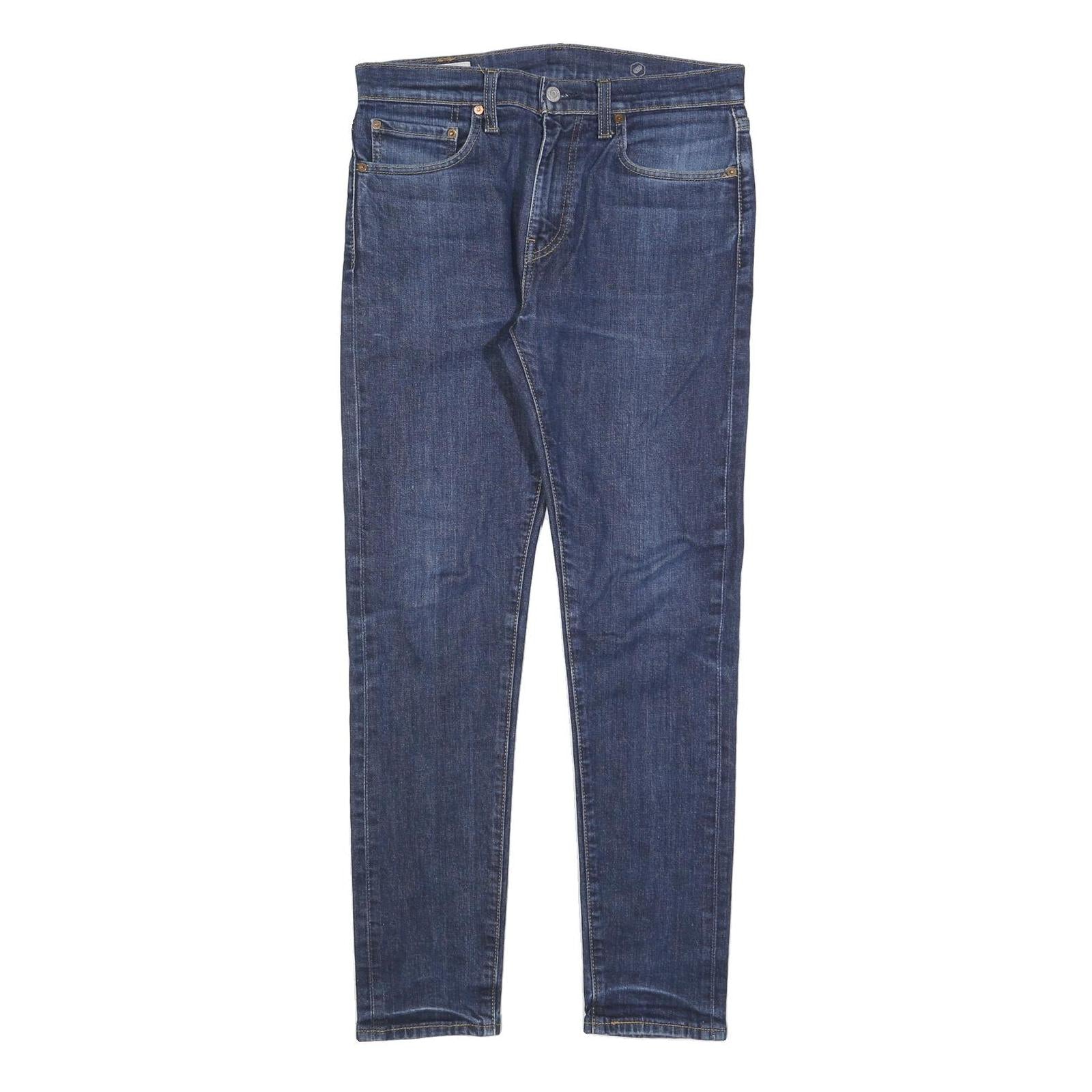 LEVI'S 512 Big E Mens Jeans Blue Slim Skinny Denim Medium W31 L32 Classic Style