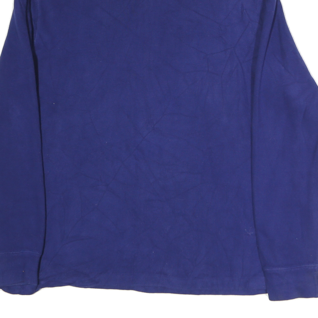 POLO RALPH LAUREN Mens Blue Cotton Pullover Jumper Crew Neck M Classic Fit