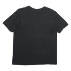 NIKE Mens Black P Graphic T-Shirt M Short Sleeve Crew Neck Cotton Casual