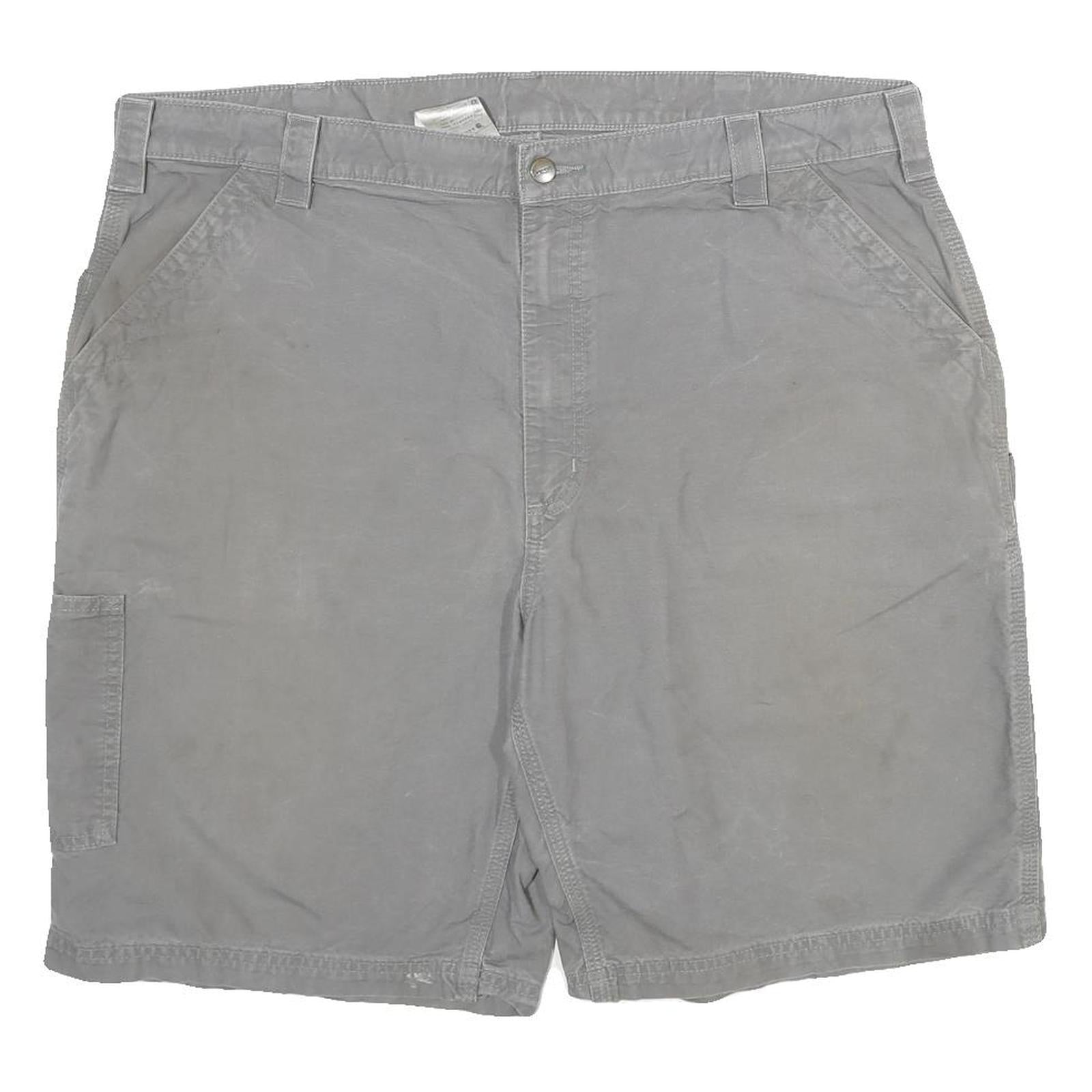 CARHARTT Mens Shorts Grey Casual Cotton 2XL W42 Workwear Pockets