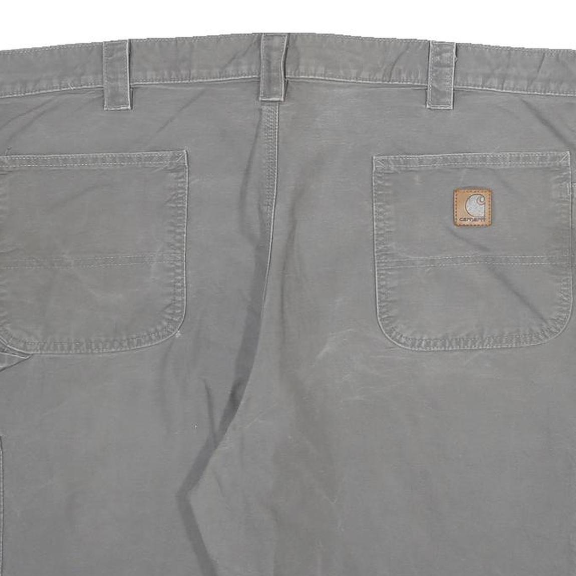 CARHARTT Mens Shorts Grey Casual Cotton 2XL W42 Workwear Pockets