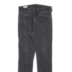LEVI'S 510 BIG E Mens Black Slim Skinny Denim Medium W30 L30 Slim Fit Jeans