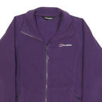 BERGHAUS Womens Purple Jacket S Polyester Zip Outdoor Lightweight Casual