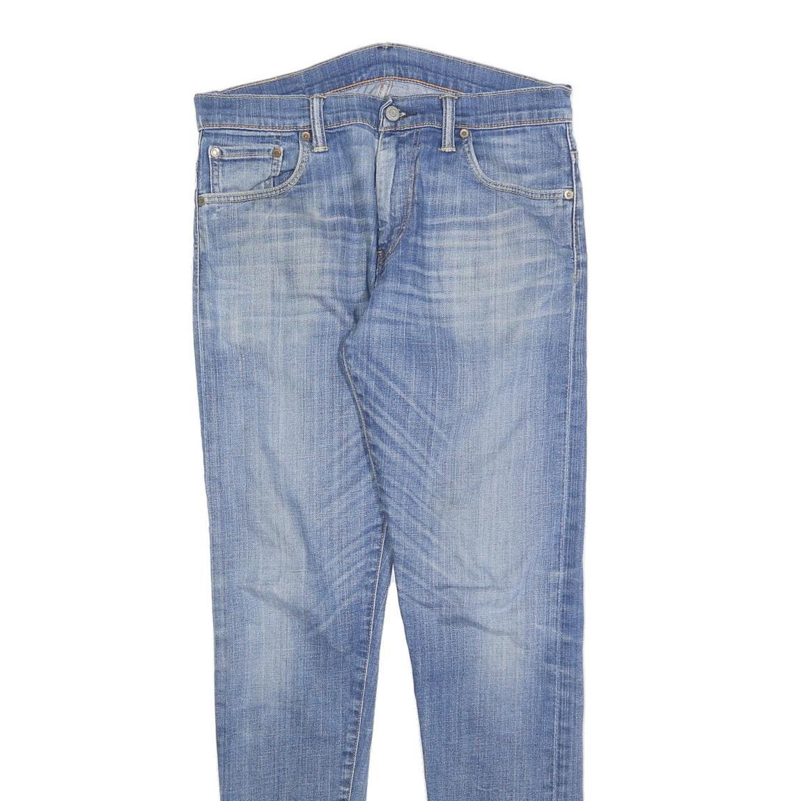 LEVI'S 520 Mens Slim Blue Denim Light W30 L31 Stretch Slim Fit Jeans