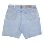 WRANGLER Mens Shorts Blue Denim Casual L W36 Classic Fit Cotton Blend