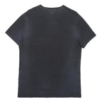 HUGO BOSS Mens Black Cotton Blend Graphic T-Shirt M Short Sleeve Crew Neck Logo