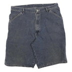 WRANGLER Mens Shorts Blue Casual Denim M W34 Comfortable Cotton Blend