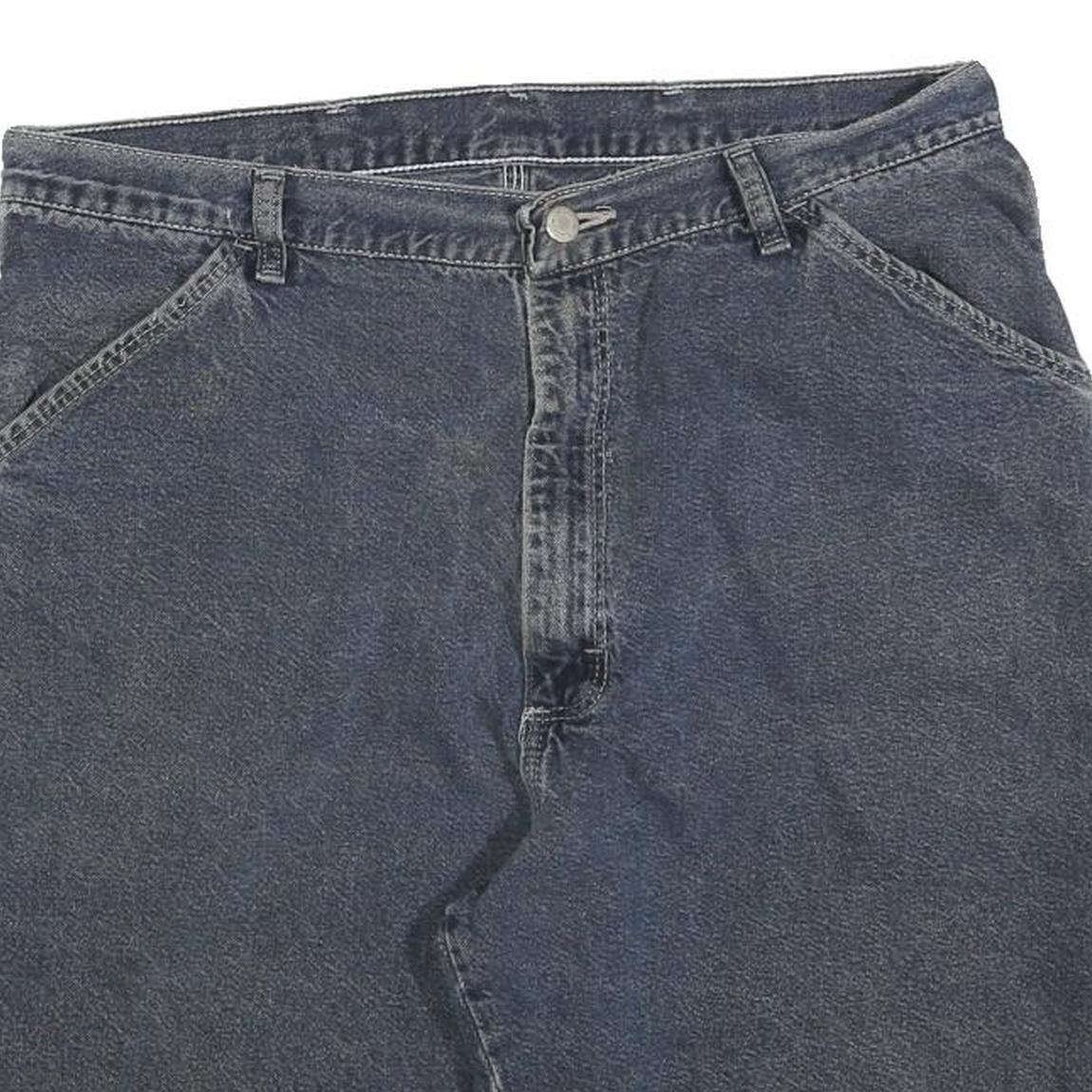 WRANGLER Mens Shorts Blue Casual Denim M W34 Comfortable Cotton Blend