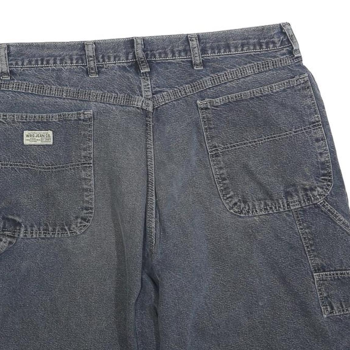 WRANGLER Mens Shorts Blue Casual Denim M W34 Comfortable Cotton Blend