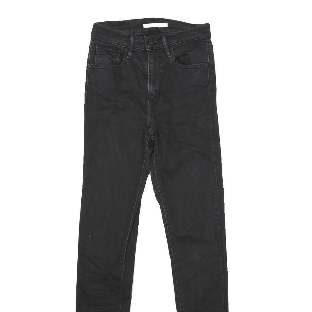 LEVI'S Mile High Super Skinny Womens Jeans Black Slim Skinny Denim W27 L32