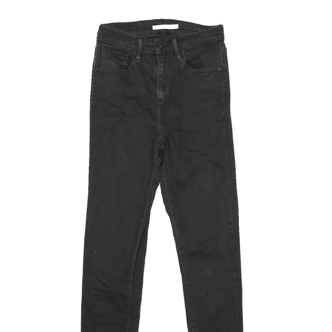 LEVI'S Mile High Super Skinny Womens Jeans Black Slim Skinny Denim W27 L32