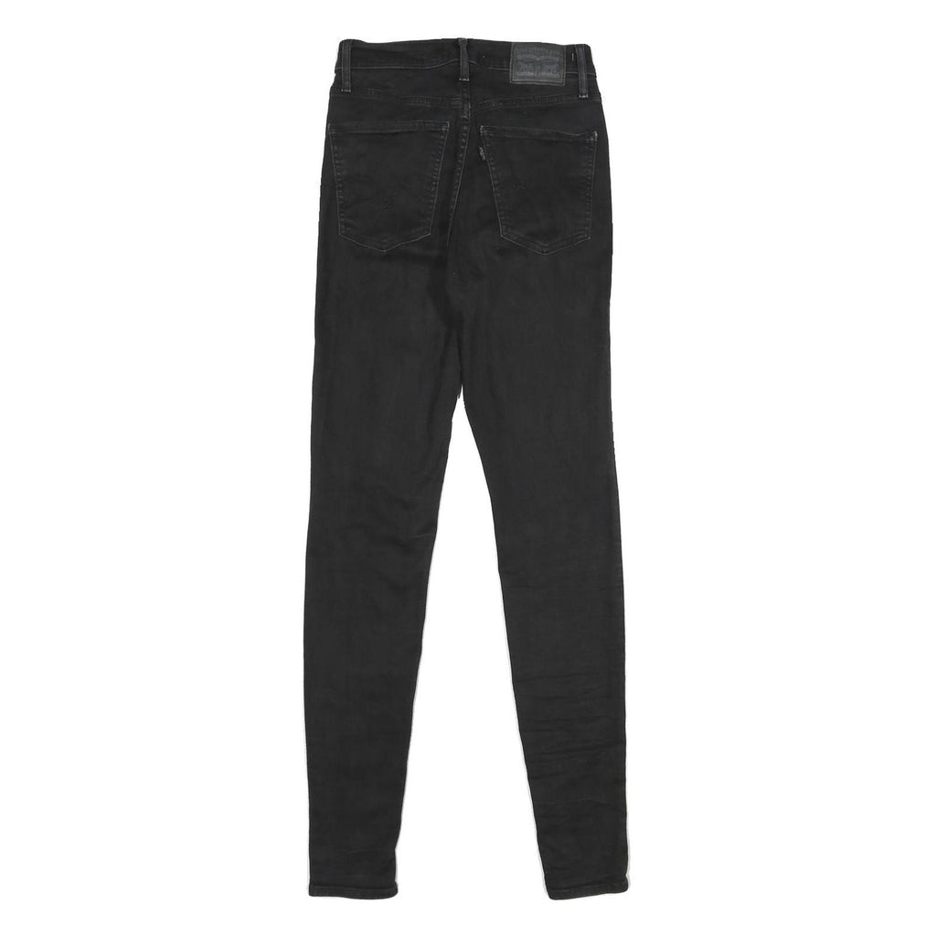 LEVI'S Mile High Super Skinny Womens Jeans Black Slim Skinny Denim W27 L32