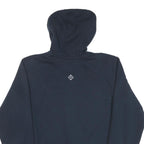CARHARTT Mens Navy Blue Full Zip Hoodie M Cotton Blend Workwear Casual