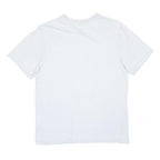 NIKE Mens White Classic Cotton Blend T-Shirt M Short Sleeve Crew Neck Casual