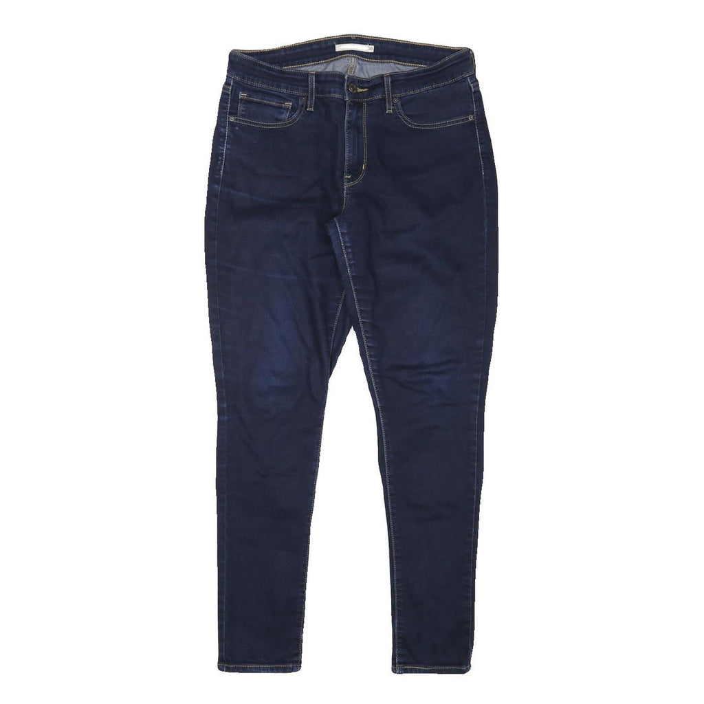 LEVI'S Womens Slim Blue Denim Rinse Slim Skinny Jeans W30 L28 Classic Fit