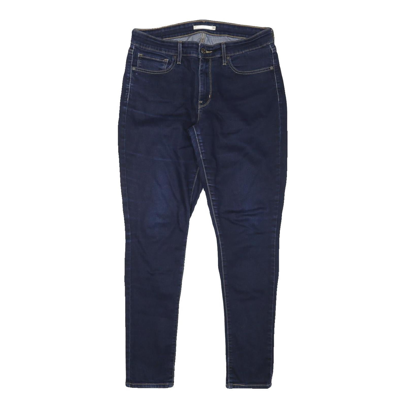 LEVI'S Womens Slim Blue Denim Rinse Slim Skinny Jeans W30 L28 Classic Fit