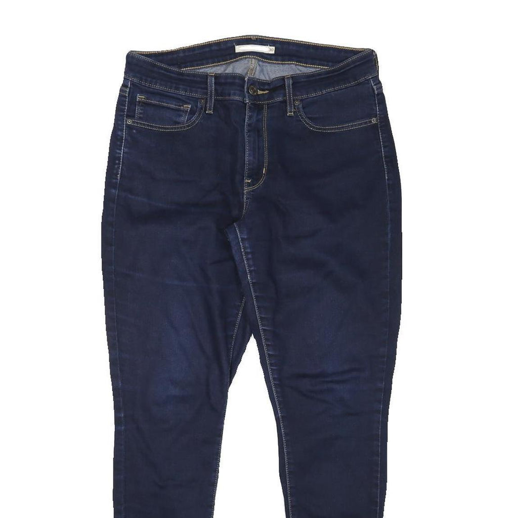LEVI'S Womens Slim Blue Denim Rinse Slim Skinny Jeans W30 L28 Classic Fit
