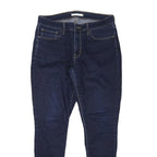 LEVI'S Womens Slim Blue Denim Rinse Slim Skinny Jeans W30 L28 Classic Fit