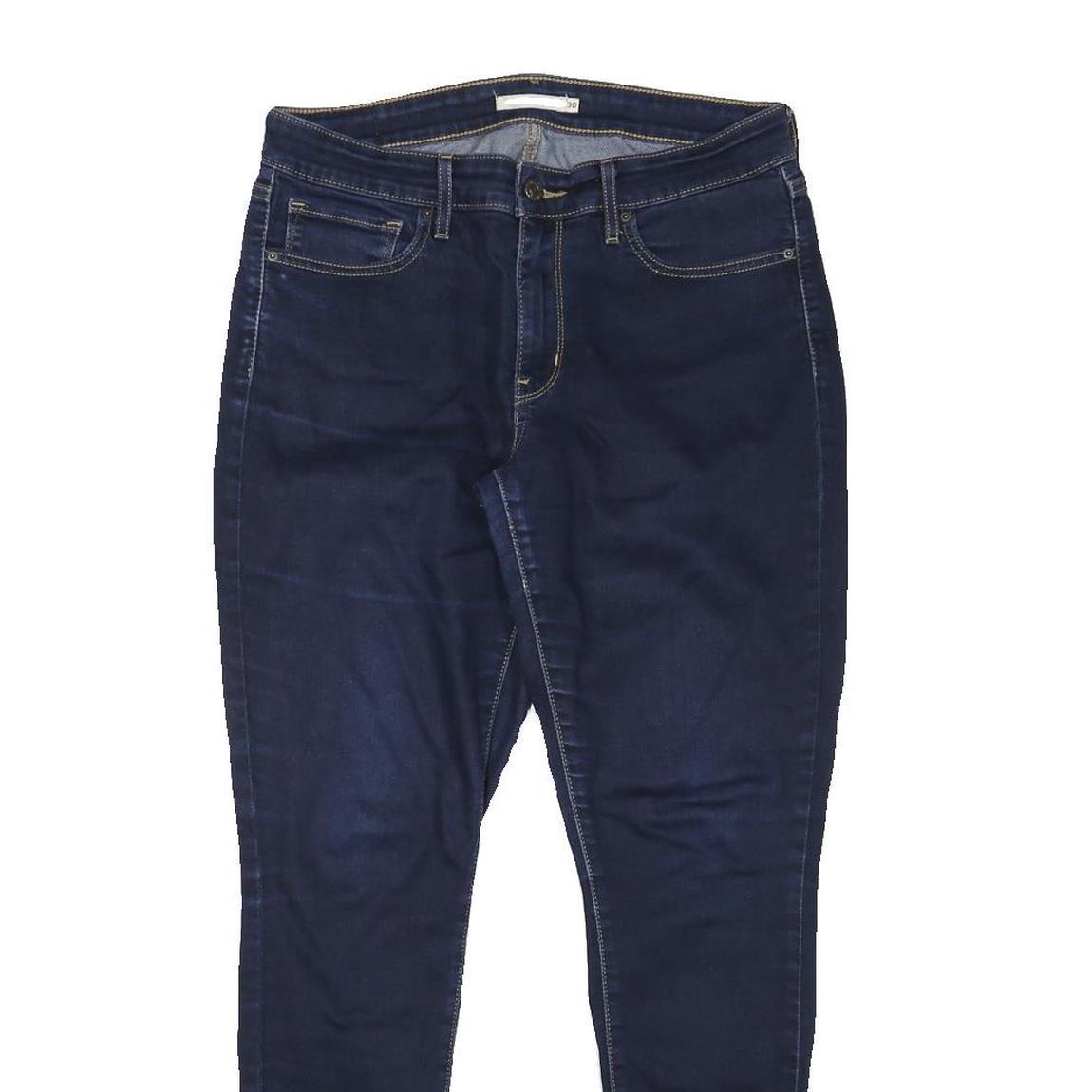 LEVI'S Womens Slim Blue Denim Rinse Slim Skinny Jeans W30 L28 Classic Fit