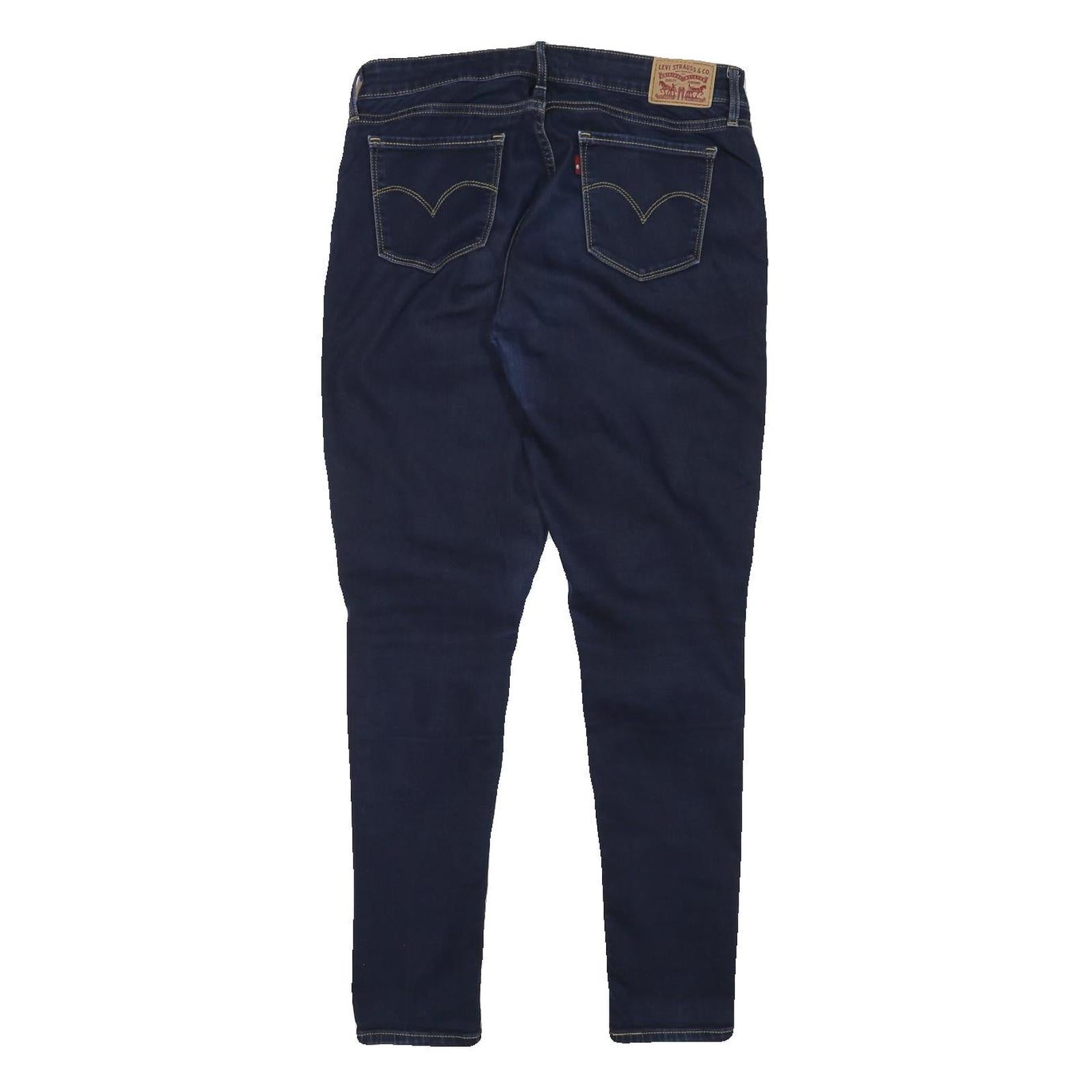 LEVI'S Womens Slim Blue Denim Rinse Slim Skinny Jeans W30 L28 Classic Fit