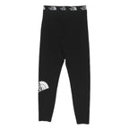 THE NORTH FACE Womens Leggings Black Slim Tapered Fit S W25 L26 Cotton Blend