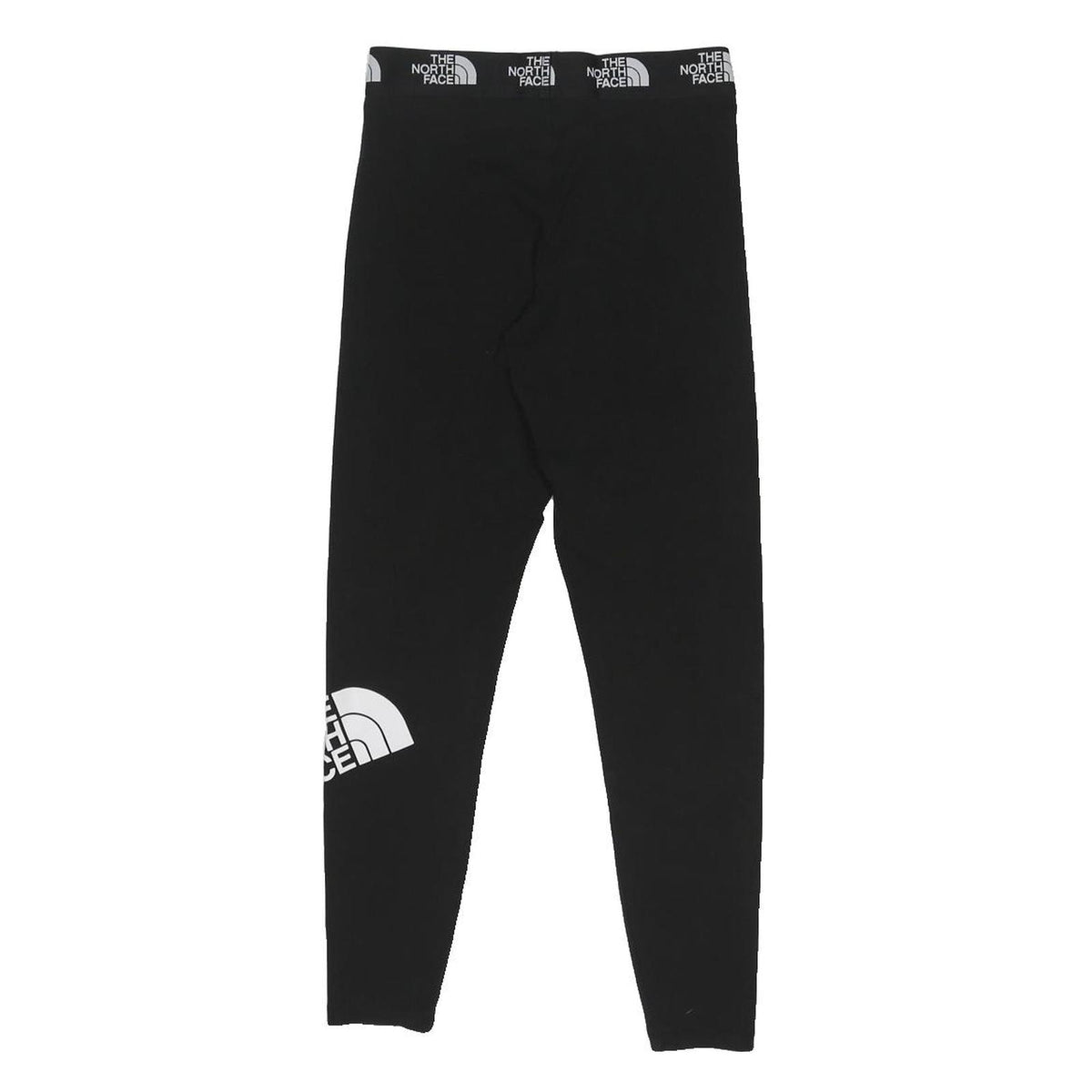 THE NORTH FACE Womens Leggings Black Slim Tapered Fit S W25 L26 Cotton Blend