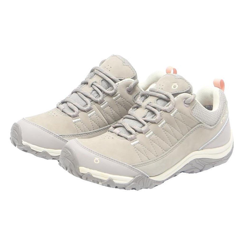OBOZ Womens Lace-Up Trainers Beige Synthetic UK 4.5 Comfortable Durable Outdoor