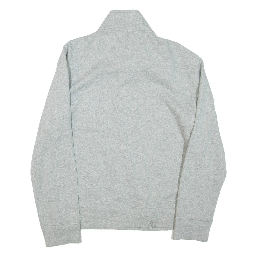 NAUTICA Mens Sweatshirt Grey 1/4 Zip M