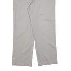 DICKIES Mens Cotton Blend Beige Relaxed Straight Trousers W36 L30 Casual