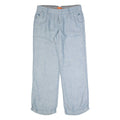 WHITE STUFF Womens Trousers Blue Regular Straight Linen W34 L30