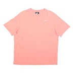 NIKE Womens Pink Slogan T-Shirt S Short Sleeve Crew Neck Casual Sport