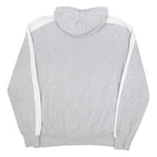 PUMA Womens Grey & White Hoodie 2XL Cotton Blend Casual Sportswear Sweatshirt