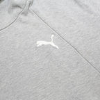 PUMA Womens Grey & White Hoodie 2XL Cotton Blend Casual Sportswear Sweatshirt