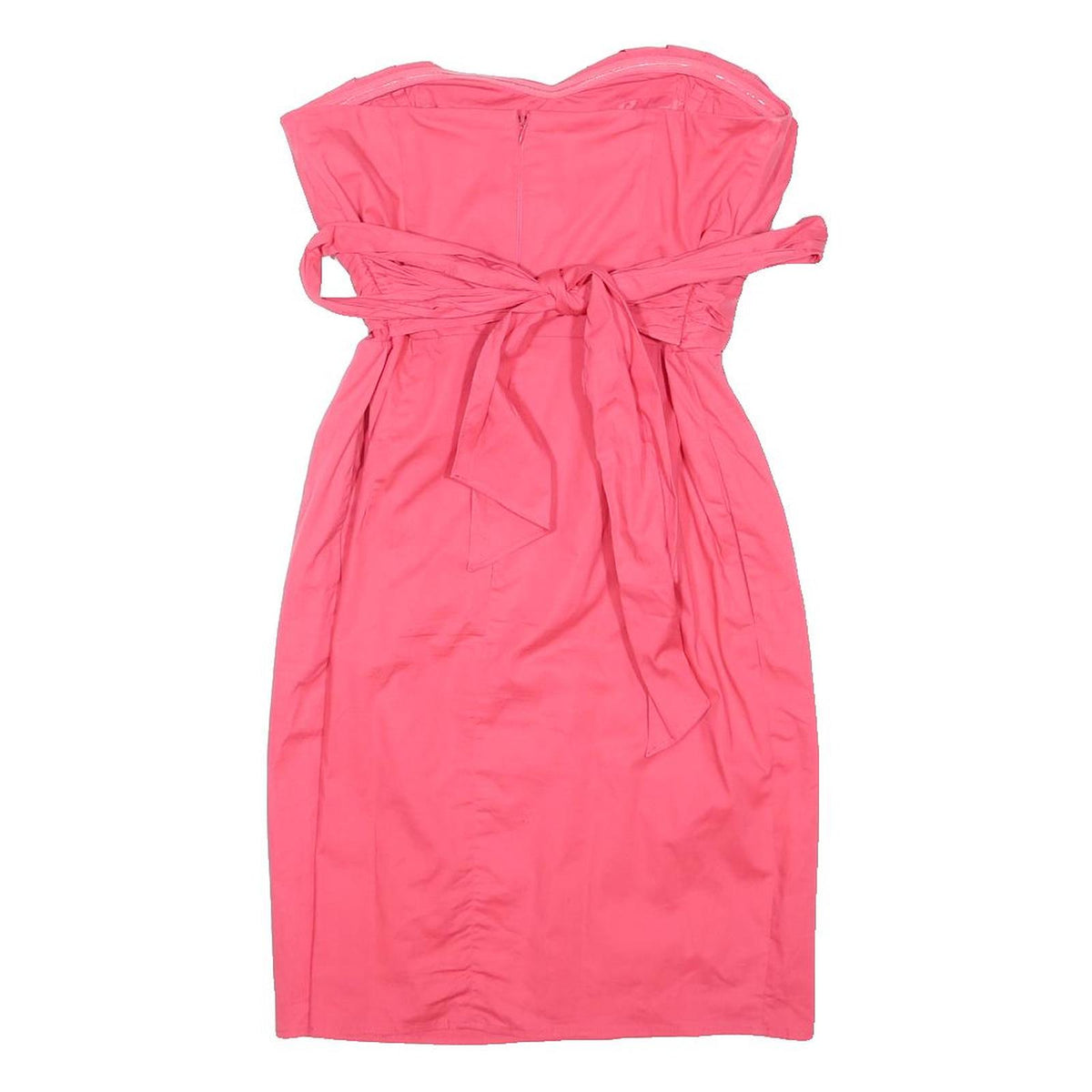 COAST Womens Pink Strapless Sheath Dress Polyester Blend UK 10 Evening Formal