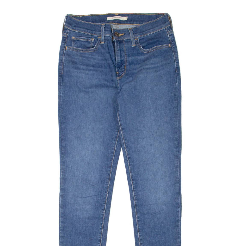 LEVI'S 710 Womens Jeans Blue Slim Skinny W27 L32