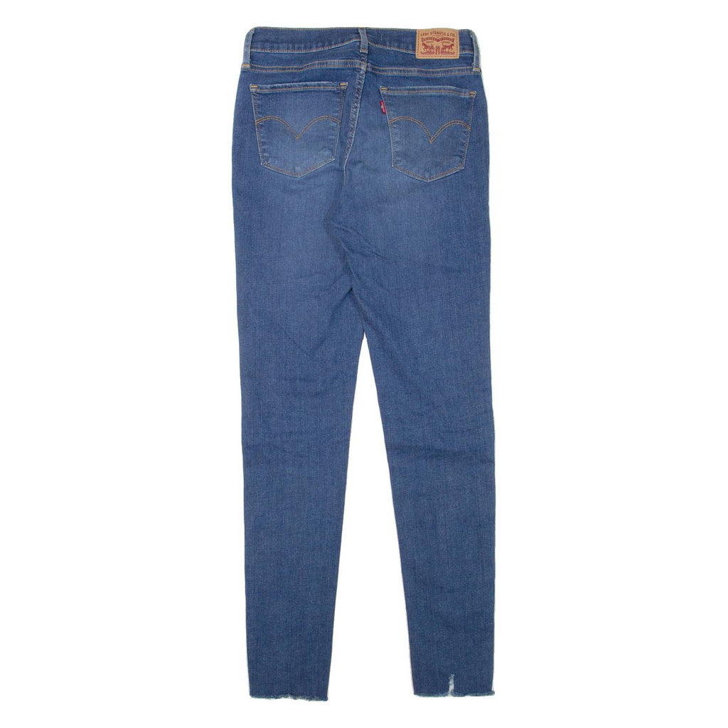 LEVI'S 710 Womens Jeans Blue Slim Skinny W27 L32