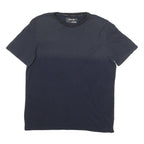 CALVIN KLEIN JEANS Mens Navy Blue Short Sleeve Crew Neck Plain T-Shirt M