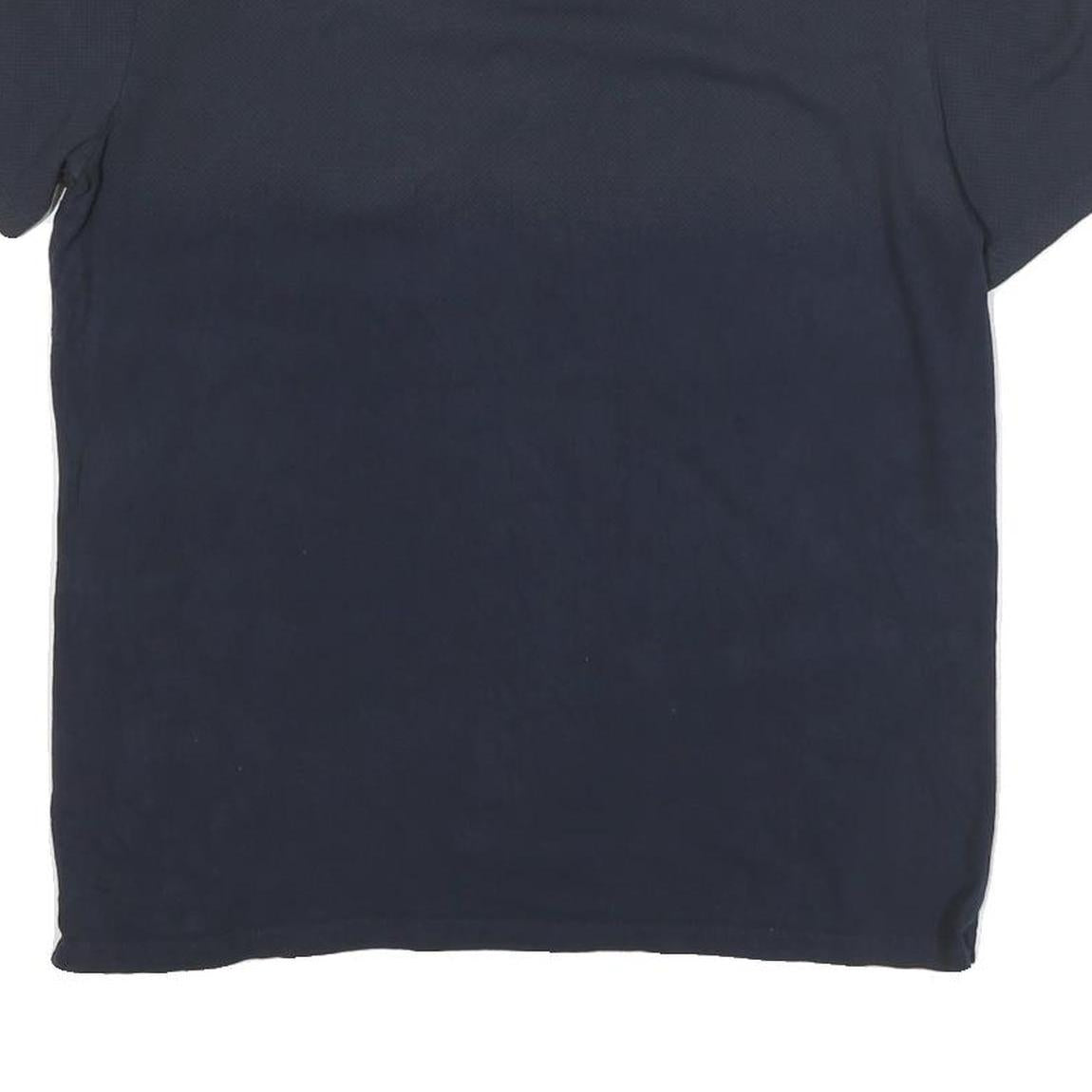 CALVIN KLEIN JEANS Mens Navy Blue Short Sleeve Crew Neck Plain T-Shirt M