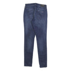 TOMMY HILFIGER Womens Jeans Blue Slim Skinny Denim Medium W28 L30 Stylish Zip